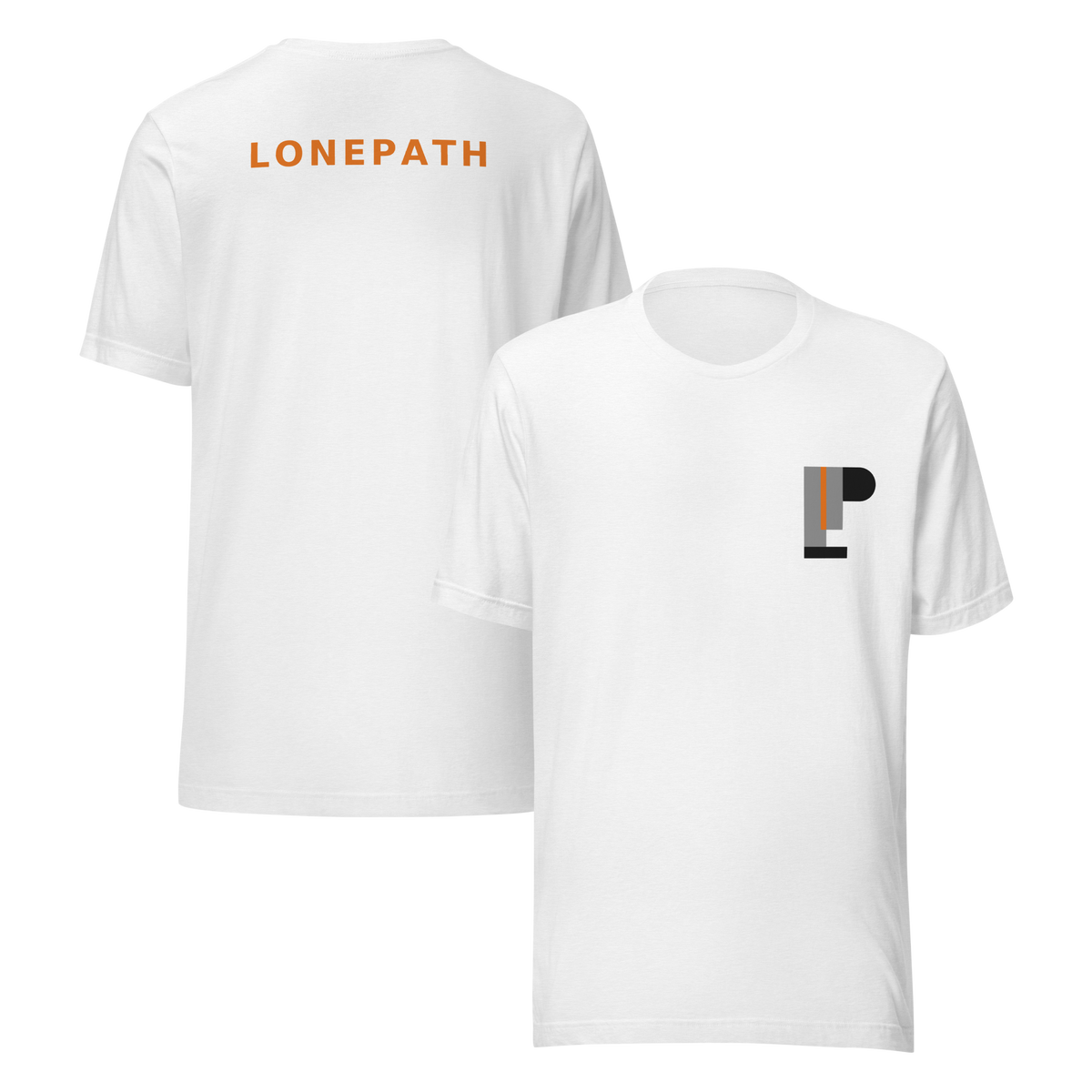LonePath White Tee